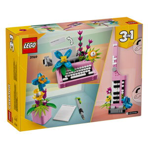 Lego Creator 3in1 Typewriter with Flowers 31169